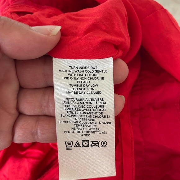 Anthropologie Red Plisse Halter Jumpsuit - Picture 14 of 16